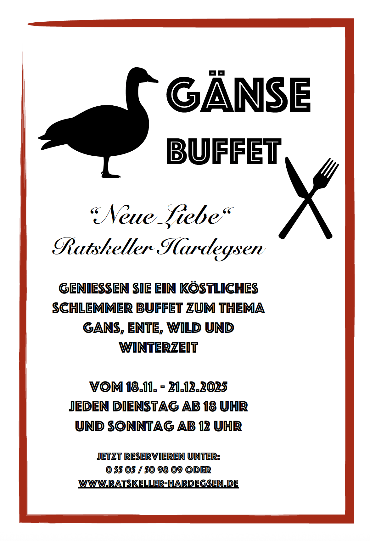 Gänse Buffet